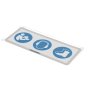 Safety Label for Atlas Copco - OEM No. 8915 0023 87
