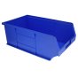 Blue Plastic Wall Panel Storage Bins - Size 4 (Pack of 10)