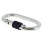 Karabiner Steel Screw-Locking Alloy Steel Minimum Breaking Strength 25kN