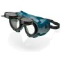 Flip Front Welding Goggles Soft PVC Frame c/w 4 Vents Lens shade 5 in Green