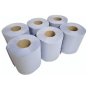 2ply Hand Drying Roll for EDP007 Centre-feed dispenser 80m Len Blue Case 6