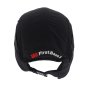 Reduced Peak First Base 3 Cap Black with Side Mesh Ventilation EN812 Conformant