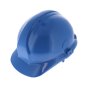 General Purpose HDPE Safety Helmet Blue - Slip Headband & Terylene Cradle EN 397 Approved