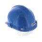 General Purpose HDPE Safety Helmet Blue - Slip Headband & Terylene Cradle EN 397 Approved