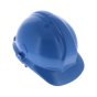 General Purpose HDPE Safety Helmet Blue - Slip Headband & Terylene Cradle EN 397 Approved