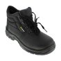 Click 4 D-Ring Boot Leather Upper 200 Joule Steel Toe Cap Black Size 05
