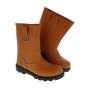 Rigger Boot 3M Thinsulate Lining Water Resistant Leather Upper Tan Size 09