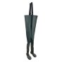 Chest Wading Pants Steel Full Safety Toe Cap & Mid sole Green Size 07