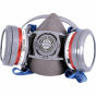 Twin Filter Respirator Half Mask With A1 P2 Filters