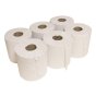 White 2-Ply Hand Drying Roll for EDP007 Centre-feed dispenser 150M - Pack of 6