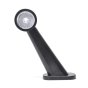Left Hand 45° White LED Front Marker Lamp 10-30V With Reflector (MP8707BL)