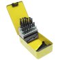 25 Piece HSS Cobalt Jobber Drill Set - Metric 1-13mm