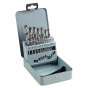 1.0mm to 10.0mm Ground Jobber Drills Set - HSS 19 Piece