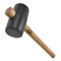 953 Black Rubber Mallet 64mm 550g - Thor 61-953