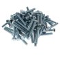 M8 x 50mm Zinc Plated 8.8 HT DIN 933 Setscrews - Pack of 100