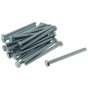 M8 x 100mm Zinc Plated 8.8 HT DIN 933 Setscrews 25 Pack