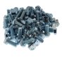 M10 x 25mm Zinc Plated 8.8 HT DIN 933 Setscrews - Pack of 100