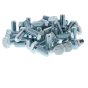 M12 x 25mm Zinc Plated 8.8 HT DIN 933 Setscrews - Pack of 50