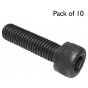 M10 x 130 Hex Socket Cap Screws - Pack of 10