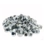 UNF Nylon Insert Locking Nuts, Size: 3/8". Pack of 100