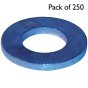 Table 3 Flat Washers, Zinc Plated, I.D: 1/2", Pack of 250