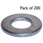 Form C Stainless Steel Washers, I.D. 10 mm (Large O.D.) - Pack of 200