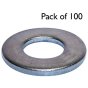 Form C Stainless Steel Washers, I.D. 16 mm (Large O.D.) - Pack of 100