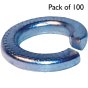 Imperial Spring Washers, Rectangular Section, I.D: 5/8", Pack of 100