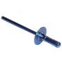 POP Rivets, Large Flange, Aluminium. Diam: 4.8mm x Length: 28mm - Pack of 250