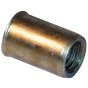 Threaded Nutserts, Smooth Body, Size: 8mm, Pack of 50