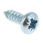 Self Tapper / Tapping Screws, Pan Head - Size: 8, Length: 1/2", Pack of 1000