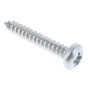 Self Tapper / Tapping Screws, Pan Head - Size: 8, Length: 1", Pack of 1000