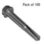 Hex S/Drilling Screw, Size: 5.5 x 38, Thickness 12mm - Pack of 100