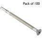 Hexagon Head Self Drilling Screws - Size: 5.5x80 (12mm Thick) - Pack of 100