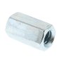 Studding Connectors, Bright Zinc Plated, Size: M8 x 24mm - Each