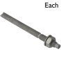 Chemical Anchor Stud, Size: M12 x 160 - Supplied w/ Nut & Washer