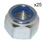 UNF Nyloc Insert Locking Nut, Size: 3/4" - Pack of 25