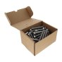 M10 x 80mm DIN 933 Hexagon Head Setscrews Stainless Steel A2 - 50 Pack