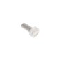 M10 x 25mm Hexagon Head Setscrews DIN 933 Stainless Steel A2 - 100 Pack