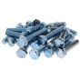 M12 x 60mm Zinc Plated 8.8 HT DIN 933 Setscrews - Pack of 25