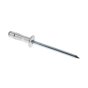 Aluminium POP Rivets Standard Flange, Diameter: 4mm x Length: 16mm - Pack of 500