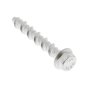 Multi-Fix Masonry Bolts - Hex Flange - Exterior - Silver (Box of 100)