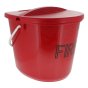 2 Gallon Plastic Fire Bucket with Lid
