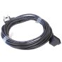 Mains Cable 10m x 1.0mm 2 Core with UK Plug for Numatic Vacuum Cleaners