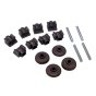 Soleplate wheel Service Assembly Kit fits Dyson DC39-DC54 Vacuums-923830-02