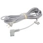 Mains Power Cable 9.7m -2 Pin Euro Plug c/w Clip Suitable for Kirby Vacuums