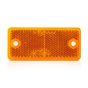 Amber Reflex Reflector 90x40mm - Hole-Mounted