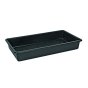 Black Plastic Large Drip Tray 65L - 100 x 55 x 15cm