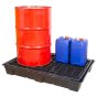 EVO-SP2 Spill Pallet Suitable for 2 x 205 Litre drums 135ltr sump capacity