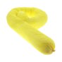1200 x 75mm Yellow Chemical Absorbent Sock 3.75L for Acids and Alkalis
